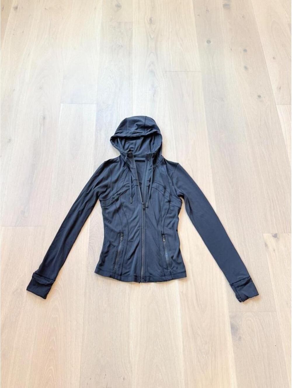 Lululemon Hooded Define Jacket Nulu White Size 6